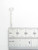Pencil sterling silver charm .925 Writer Pencils Writing charms side view