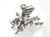 Flying Pig sterling silver charm .925 x 1 Pigs might Fly charms image 8