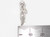 Border Collie dog sterling silver charm .925 Collies charms Dogs side view