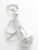 Microphone sterling silver charm .925 DJ Karaoke Singing charms additional view
