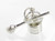Mop and Bucket sterling silver charm .925 Cleaners Cleaning charms side view