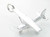 Light Aircraft Aeroplane sterling silver charm .925 x 1 Planes charms side view