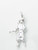 Captain Hook Pirate sterling silver charm .925 Pirates charms alternate view
