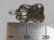 Baby bib sterling silver charm .925 Baby dribble charms side view
