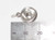 Bowl sterling silver charm .925 Cereal Soup Breakfast Bowls charms size example