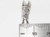 Lamassu sterling silver charm .925 Assyrian protective deity charms detail