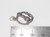 Skipping Rope Jump sterling silver charm .925 Skip Jumping charms detail