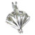 Shell opening sterling silver pendant .925 x 1 Shells Pendants