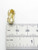 Guinea pig 9ct yellow gold charm pendant .375 Guineapigs charms detail