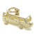 Camper van 9ct gold charm .375 x 1 Campers Vans