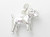 Jack Russell Terrier dog sterling silver charm .925 Dogs Terriers extra view