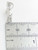 Lamb sterling silver charm .925 Lambs Lambing sheep charms side view