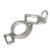 Tension Rope Excercise sterling silver charm .925 x1 Fitness Gym charms