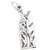 Salopettes Ski Pants sterling silver charm .925 x 1 Skiing Clothes