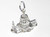 Saint Pauls Cathedral sterling silver charm .925 x 1 Cathedrals charms image 7
