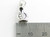 Ski Jacket sterling silver charm .925 x 1 Coat Parker Skiing clothes detail