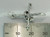 Ski poles and goggles sterling silver charm .925 Skiing charms size example