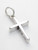 Cross small sterling silver charm .925 x 1 Holy Crosses charms additional view