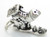 Old woman who lived in a shoe sterling silver charm .925 Rhymes alternate view 2