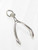 Wishbone sterling silver charm .925 x 1 Lucky and Lucky charms additional view