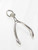 Wishbone sterling silver charm .925 Lucky and Lucky charms additional view