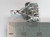 Gingerbread House 2D sterling silver charm .925 Sweets charms side view