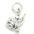 Comet Shooting Star sterling silver charm .925 Comets Stars charms