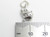 Comet Shooting Star sterling silver charm .925 Comets Stars charms detail