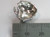 Love Heart sterling silver charm 2D .925 Loving Caring charms detail