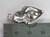 Dog 2D sterling silver charm pendant .925 Dogs charms detail