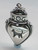 Dog 2D sterling silver charm pendant .925 x 1 Dogs charms additional view