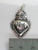 Cat 2D sterling silver charm pendant .925 Pussy Cat charms size example