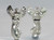 Angel 2D sterling silver charm pendant .925 Angels Protection alternate view