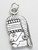 Maya Mayan Icon sterling silver charm pendant .925 x 1 Mayans charms