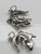 Crocodile Alligator sterling silver charm .925 x 1 Crocs - Gator charms image 6