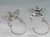 Charm Holder sterling silver charm pendant .925 Charms Holders alternate view