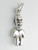 Maya Mayan Icon sterling silver charm pendant .925 Mayans charms A4 alternate view