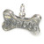 Top Dog Dogs bone sterling silver charm .925 x 1 Doggy charms