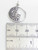 Mayan Maya icon sterling silver charm .925 Mayans icons charms A6 detail