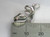 Platform Heel Shoe sterling silver charm .925 Shoes charms side view