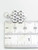 Snowflake sterling silver charm pendant .925 Christmas charms size example