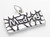 Madrid 2D sterling silver charm .925 Spain Spanish charms additional view