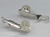 Shoe Slipper Style sterling silver charm .925 x 1 Shoes charms image 6