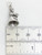 Queen of Hearts sterling silver charm .925 Nursery Rhyme charms detail