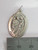 Saint Joseph sterling silver pendant .925 Holy Figures detail