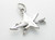 Star with Arrow sterling silver charm .925 x 1 Stars Arrows charms additional view