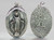 Mary Holy sterling silver pendant .925 Moly Mother pendants alternate view