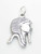 Egyptian Pharoah Head sterling silver charm .925 x 1 Egypt charms