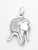 Egyptian Pharoah Head sterling silver charm .925 x 1 Egypt charms