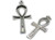 Ankh Cross sterling silver pendant .925 Ankhs charm pendants additional view